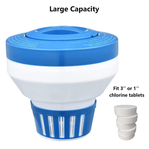 Merkia durable ABS plastic construction resists pool chemicals