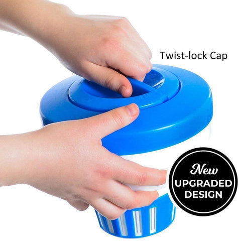Merkia floater fits both in-ground and above-ground pools