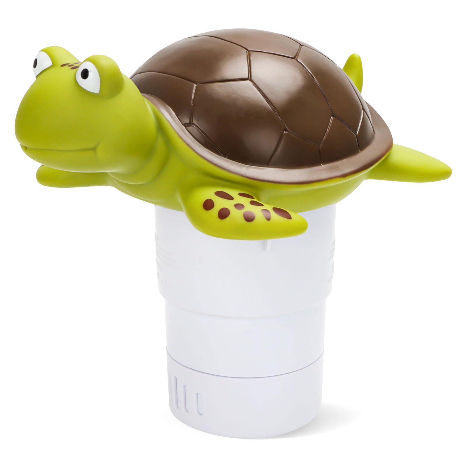 Merkia pool chlorine floater large-capacity release design for consistent coverage