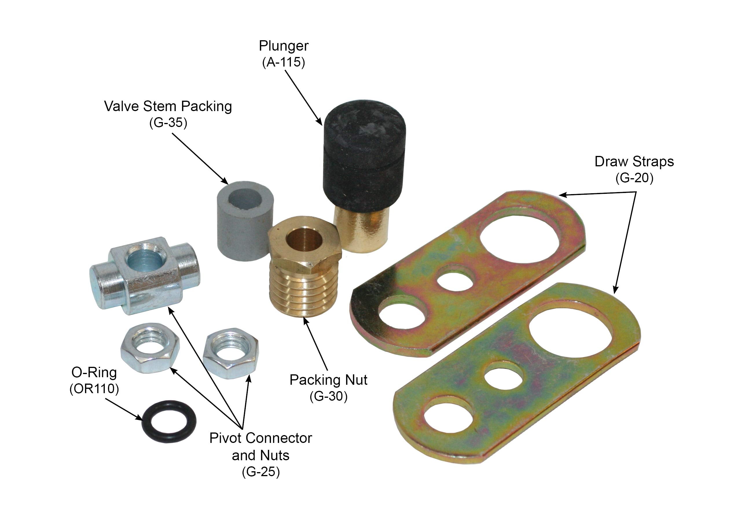 Merrill PKCF pivot connector nuts shown for reliable assembly and serviceability