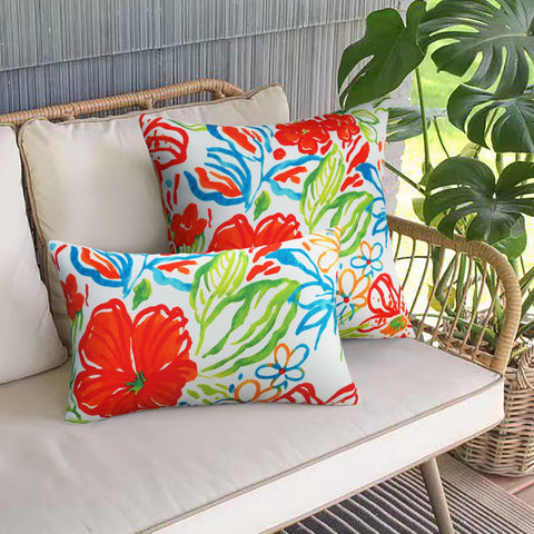 Durable Merrycolor outdoor pillow cover for patio and garden decor