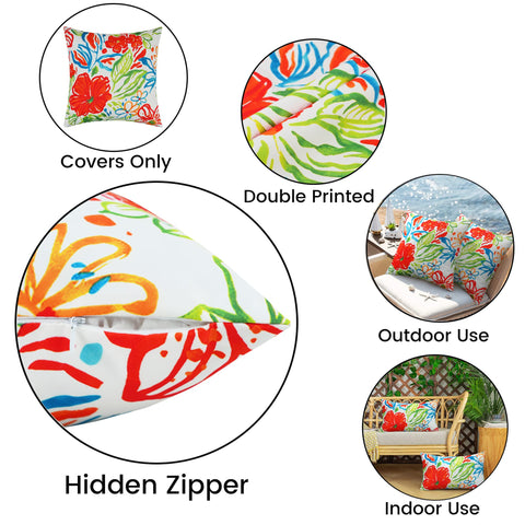 Tropical floral pattern enhances garden or balcony ambiance with Merrycolor