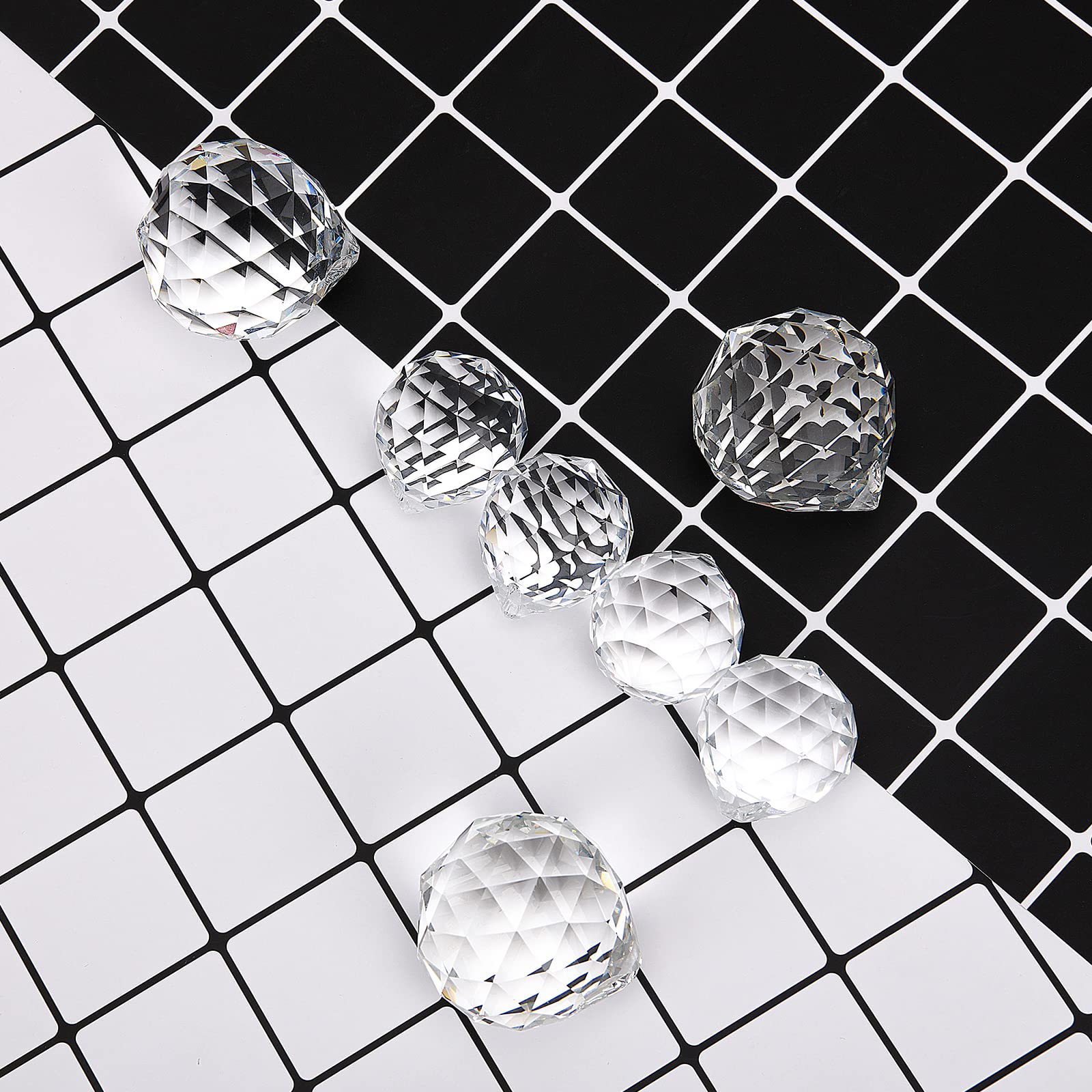 MerryNine Christmas tree crystal 50mm pendant sparkles during celebrations