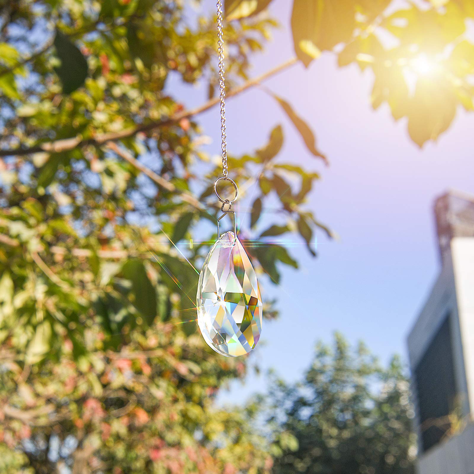 MerryNine prismatic ball hanging chain for elegant home decoration