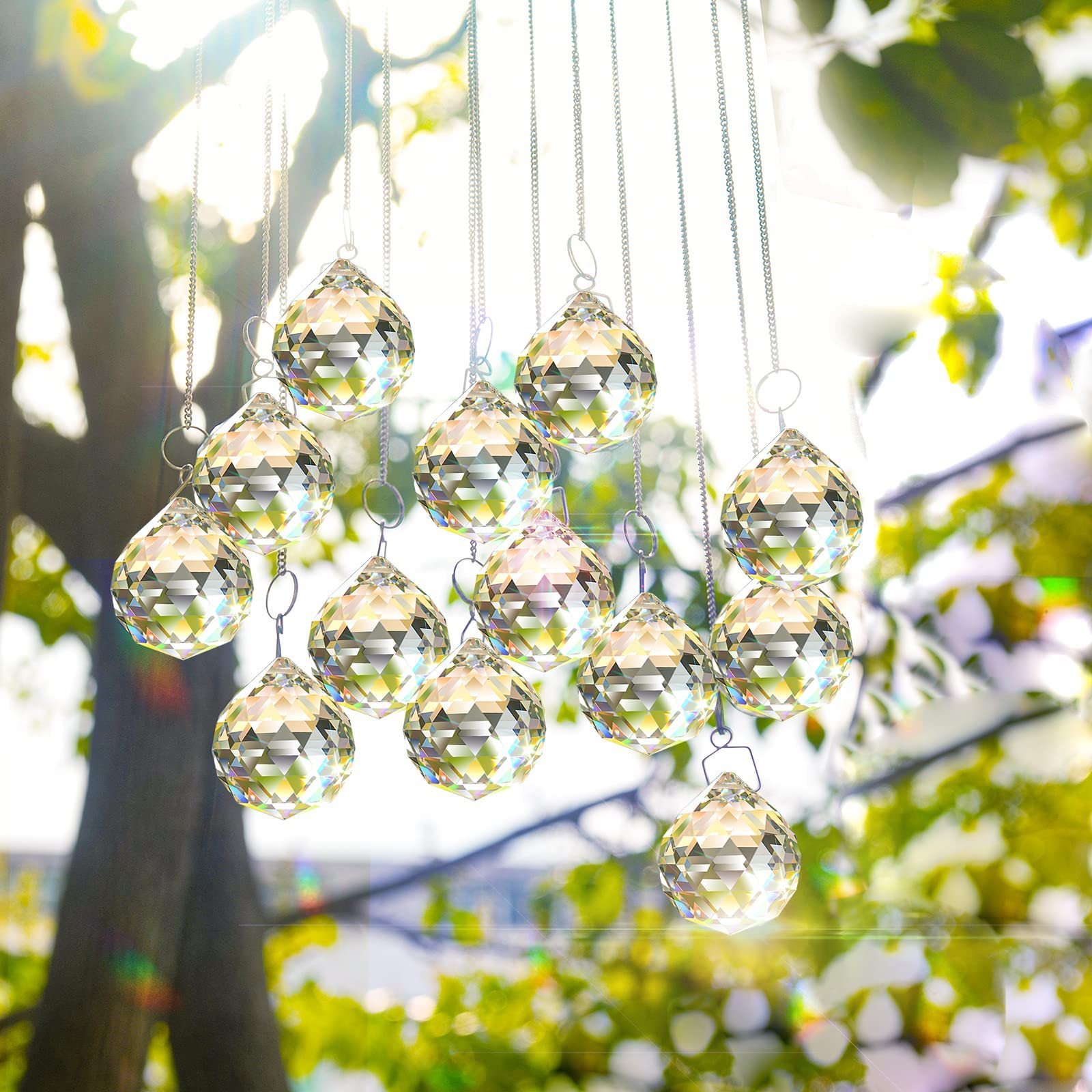 MerryNine rainbow prism set for weddings and festive home celebrations