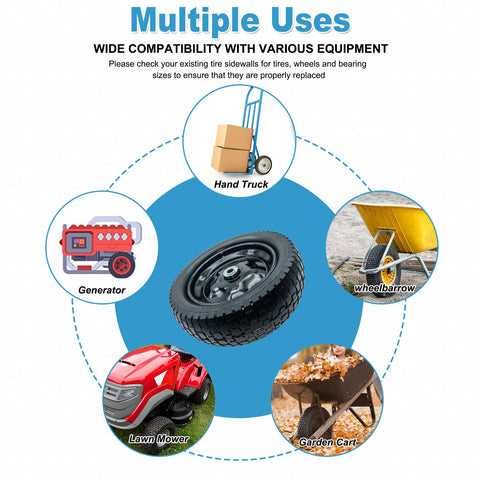 MerryYard polyurethane wheel durability reduces noise