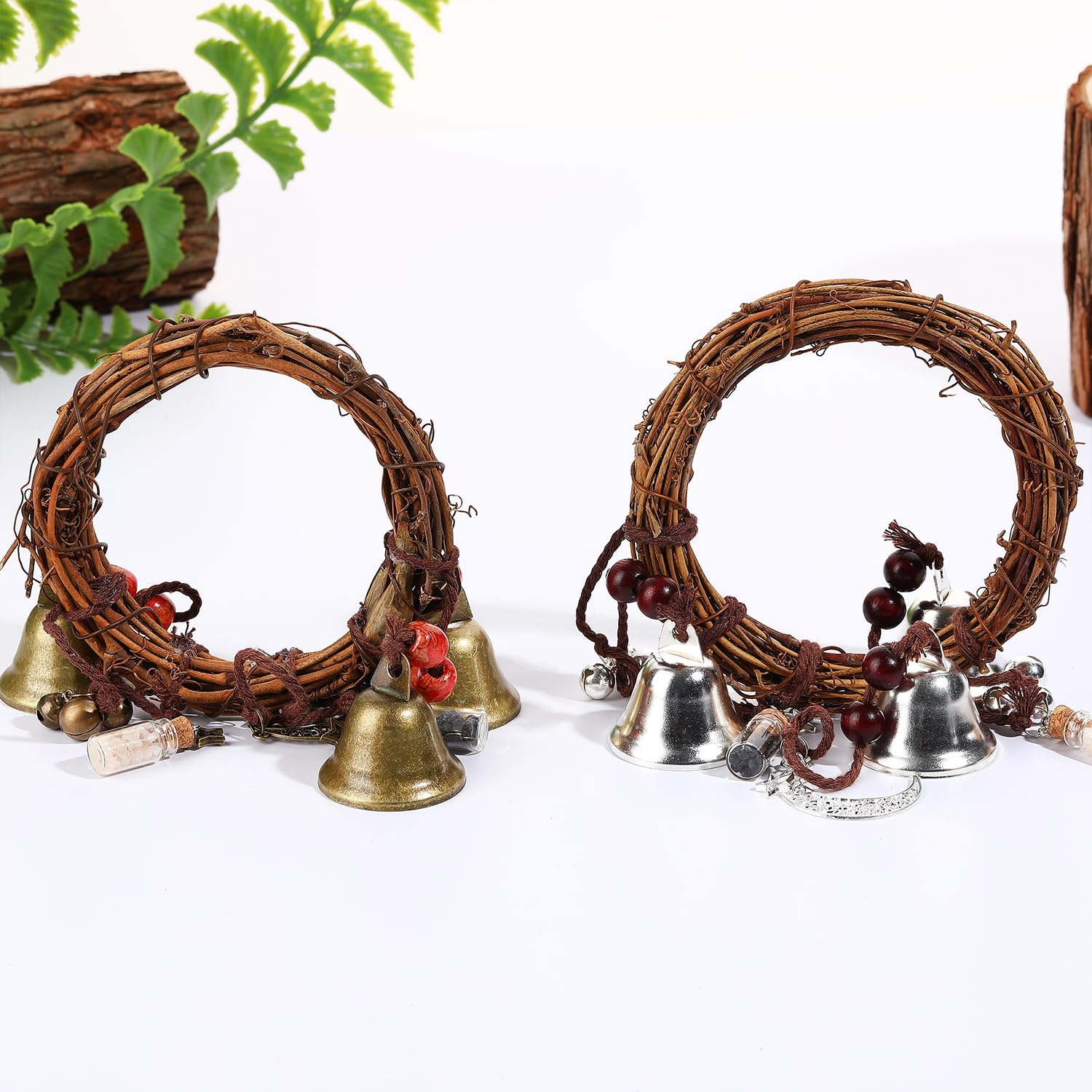 Mersdem wind chime witch bell for boho decor creates a gentle, tranquil space