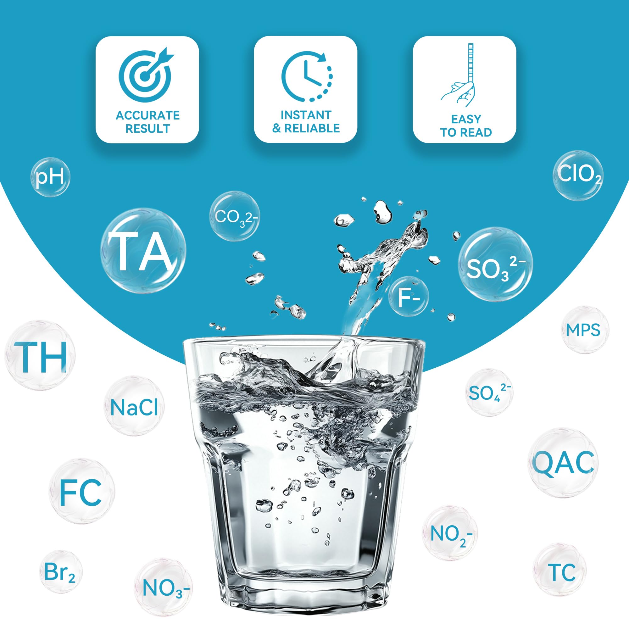 Merydi fluoride reading supports water taste and enamel care