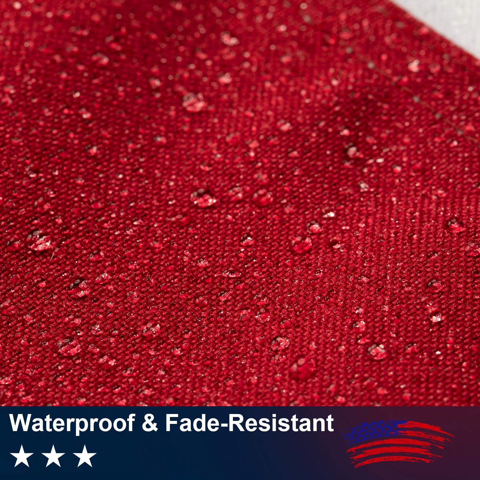 Meryndou flag offers UV protection and fade resistance for vibrant color