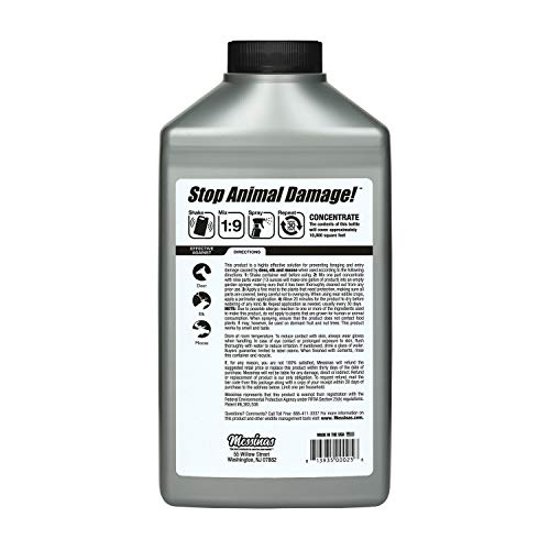 Concentrate dilution demonstrating tenfold expansion for ready-to-use material.