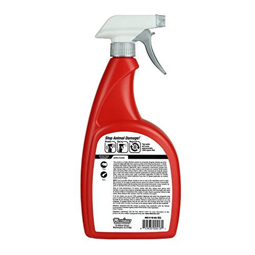 Messinas Rodent Stopper used in garden areas to deter rodent activity.