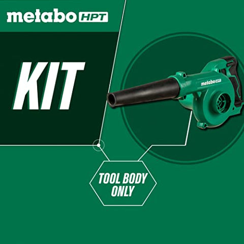 Metabo HPT RB18DCQ4 in use for quick debris clearing