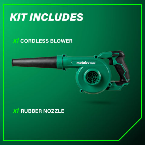 Metabo HPT RB18DCQ4 lightweight design facilitates easy maneuvering