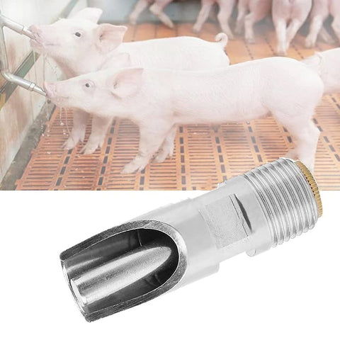 Metaland compact 65 x 20 mm pig nipple fits standard troughs