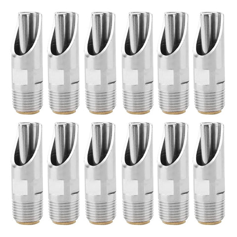 Metaland pig nozzle drinker 12-pack for efficient sow and piglet hydration