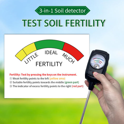 Metellme fertility indicator needle reveals nutrient readiness for plants