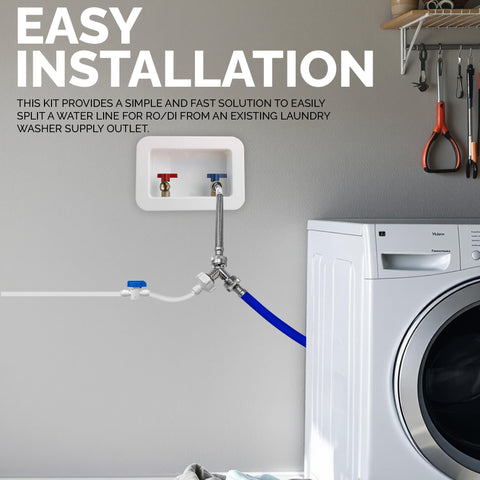 Metpure complete water-supply kit for laundry and filtration setups.