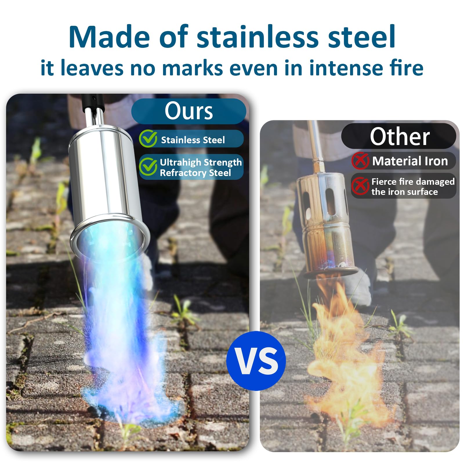 MetroTesco propane torch supports multiple tasks from grilling to roofing