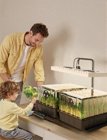 MetryGrow complete accessories for instant seed starting