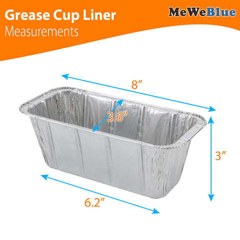 MeWeBlue liner dimension 8x3x3 supports multiple cooks and larger cups