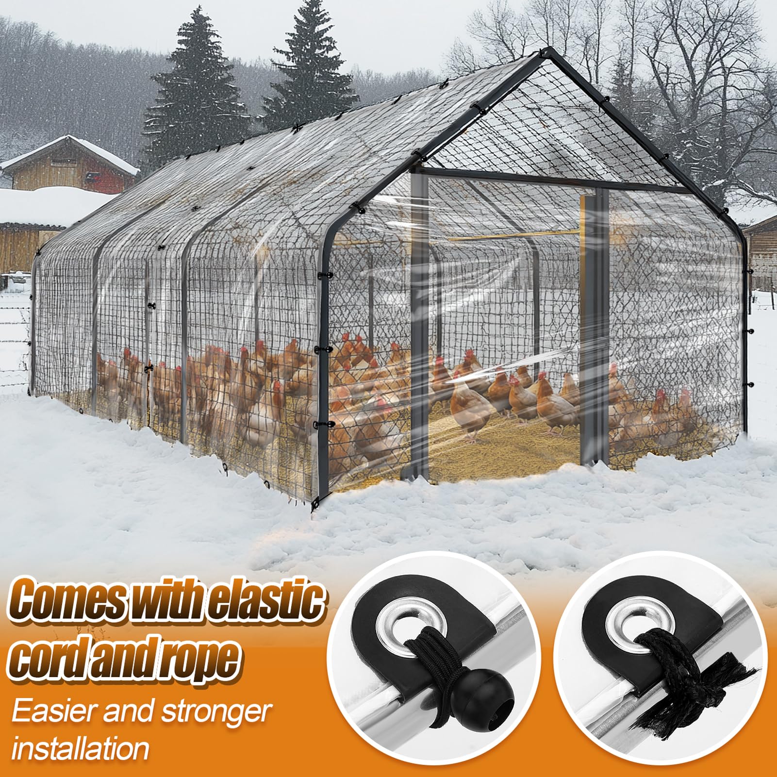MEWTOGO reinforced edges with triangular sleeves for durability.