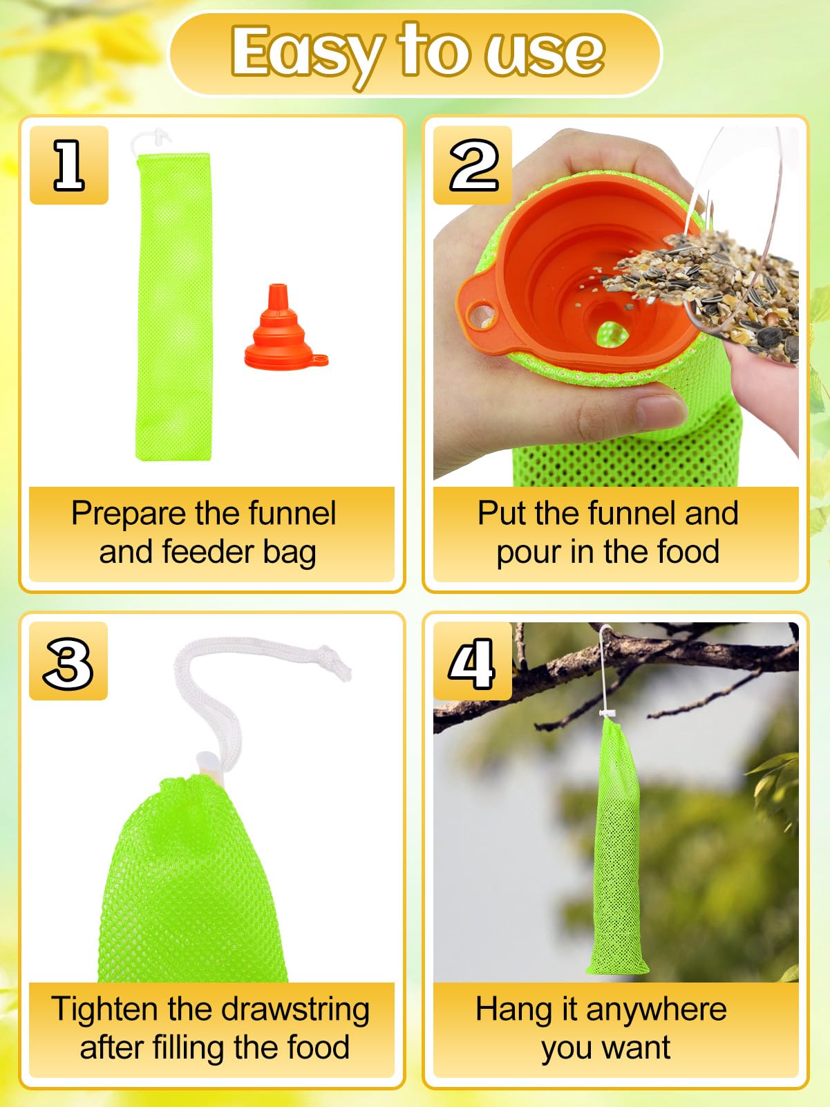 MEWTOGO easy-clean storage for outdoor use and reuse