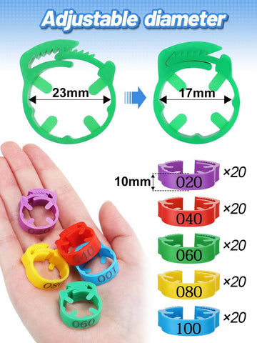 MEWTOGO easy-to-use leg bands attach and remove without tools