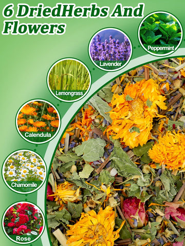 MEWTOGO egg-laying box herbs sprinkled to improve nest area cleanliness and comfort.