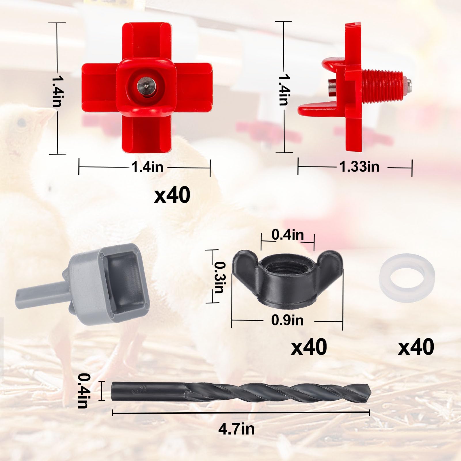 Mewtogo drill bit included for secure installation