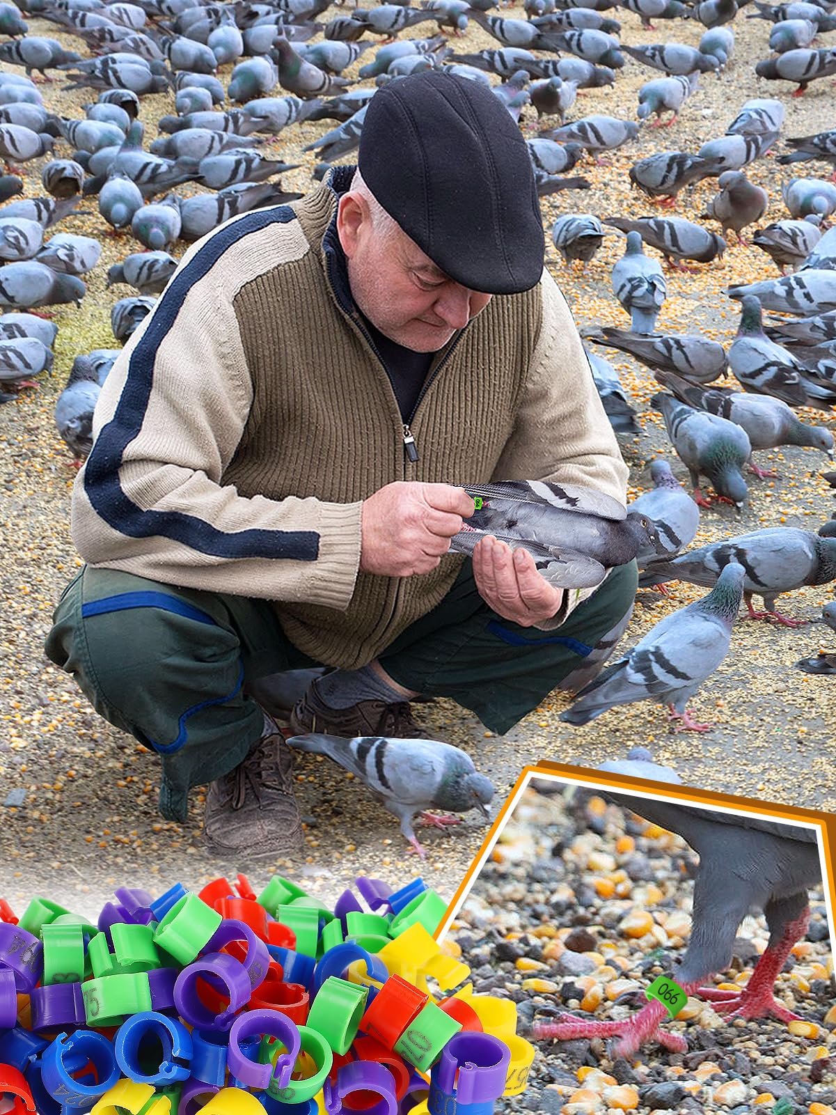 MEWTOGO rings suitable for multiple breeds and flock management