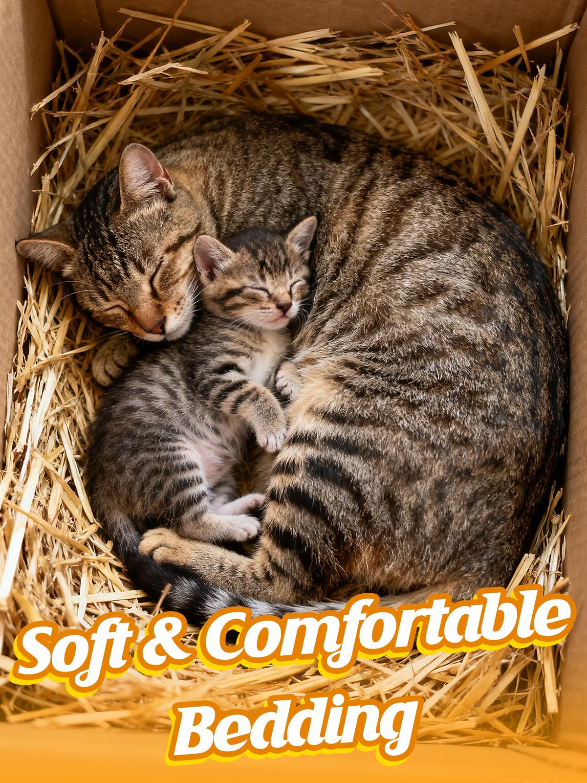 MEWTOGO wheat straw soft bedding for small animals