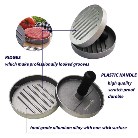Meykers press can be used as a roast plate for direct heat
