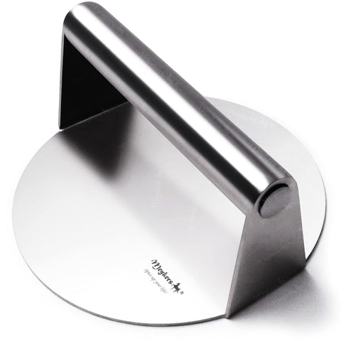 Meykers Smash Burger Press 6.3-inch overview for evenly shaped patties on any griddle.