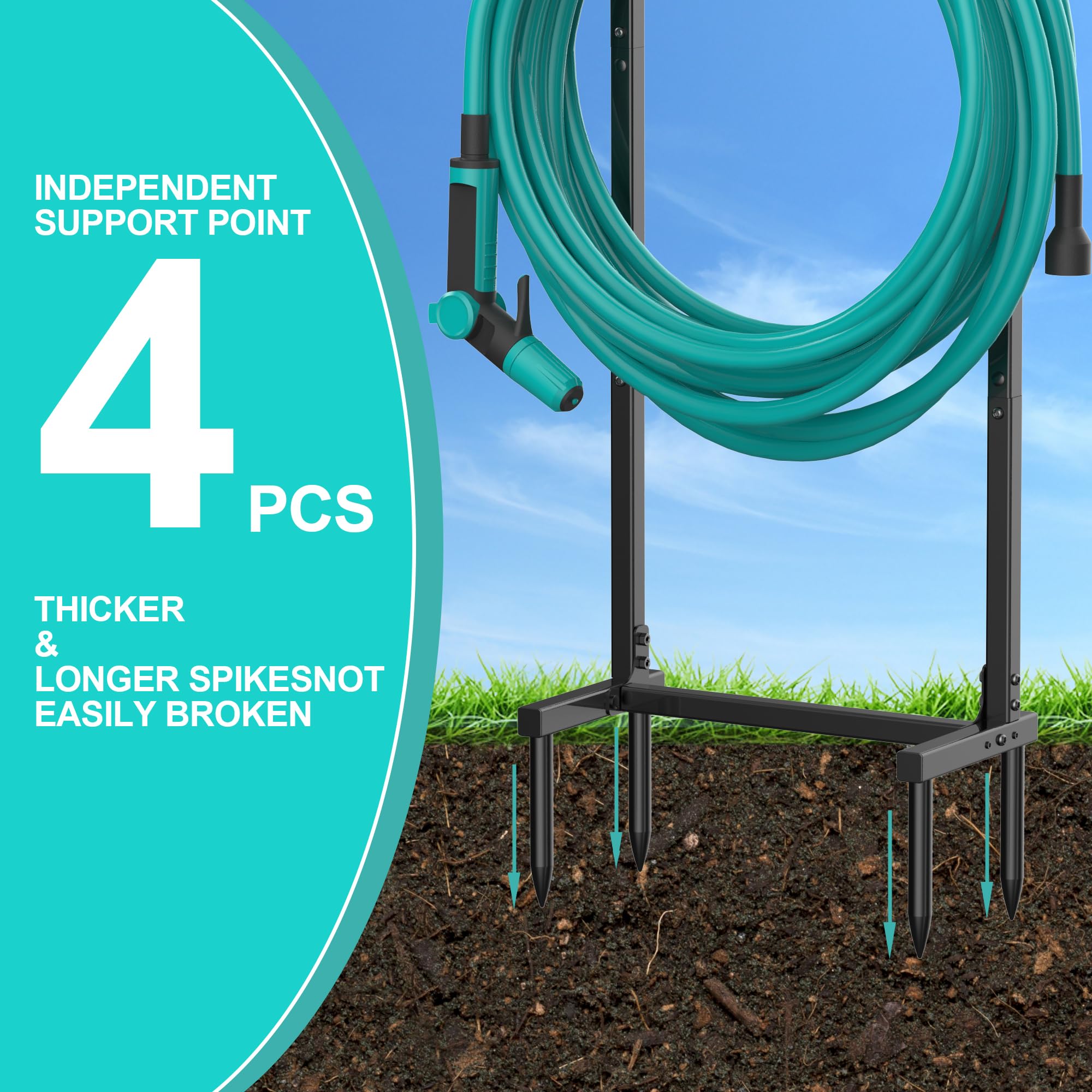 Meykwod integrated-design square tube adds stability for daily use.