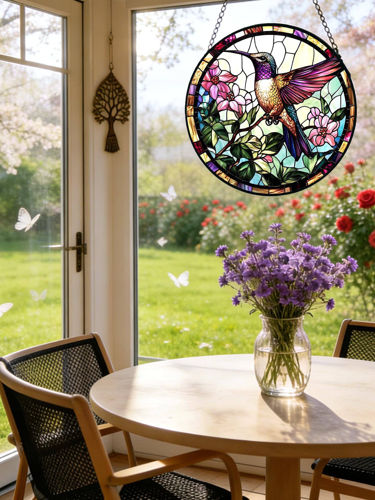 Meyocky gift-ready hummingbird suncatcher for bird lovers and special occasions
