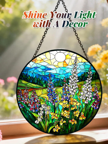 Meyocky rainbow-light diffusion suncatcher creates colorful room accents.