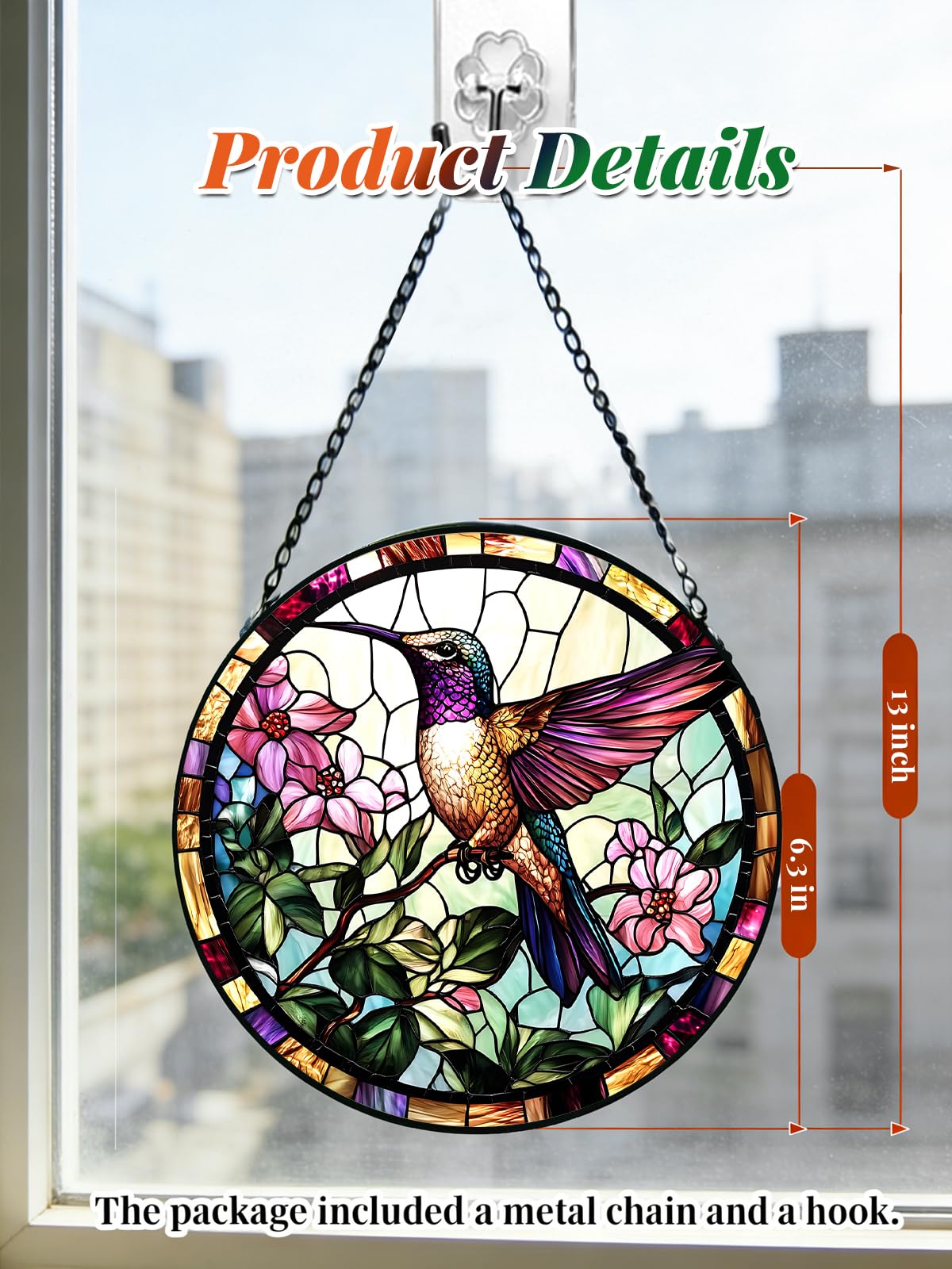 Meyocky sturdy metal frame ensures lasting beauty for garden or window