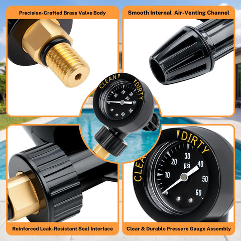 Mezvion easy-installation valve enables quick maintenance without special tools.