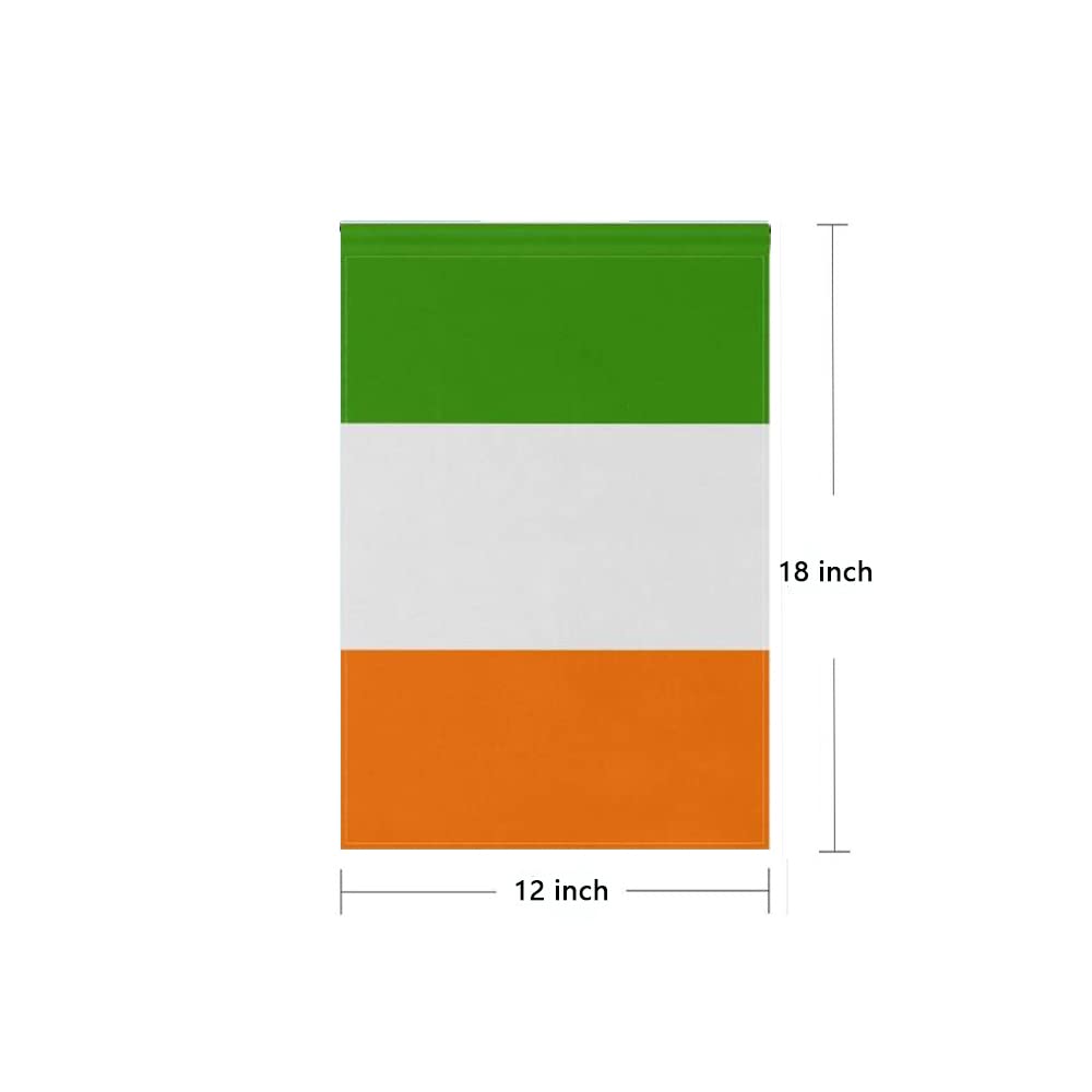mflagperft Ireland flag shows vibrant colors for porches and balconies.