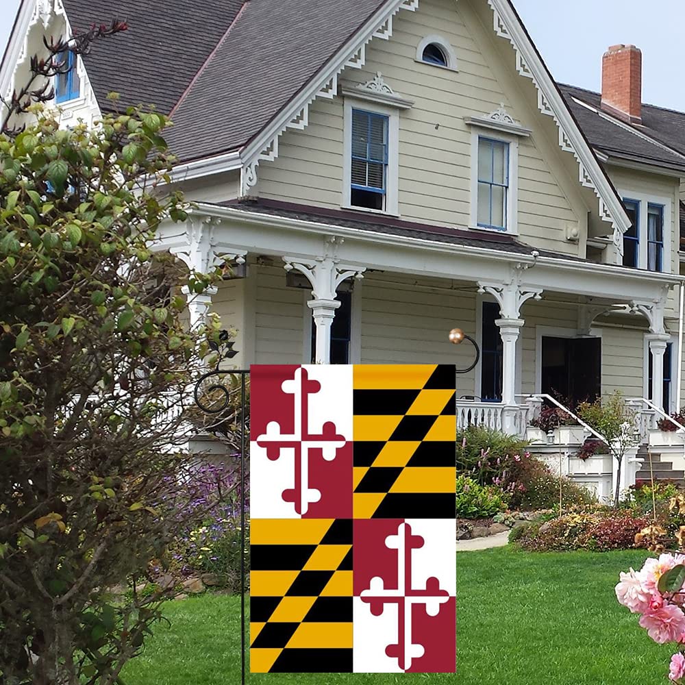 mflagperft Maryland flag makes a thoughtful gift for garden parties and tailgates