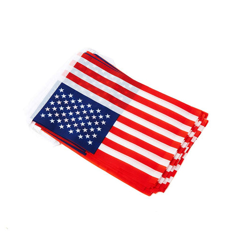mflagperft patriotic event banner setup for festival or ceremony