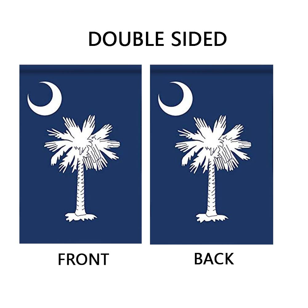 mflagperft South Carolina flag 12x18 for porch decor