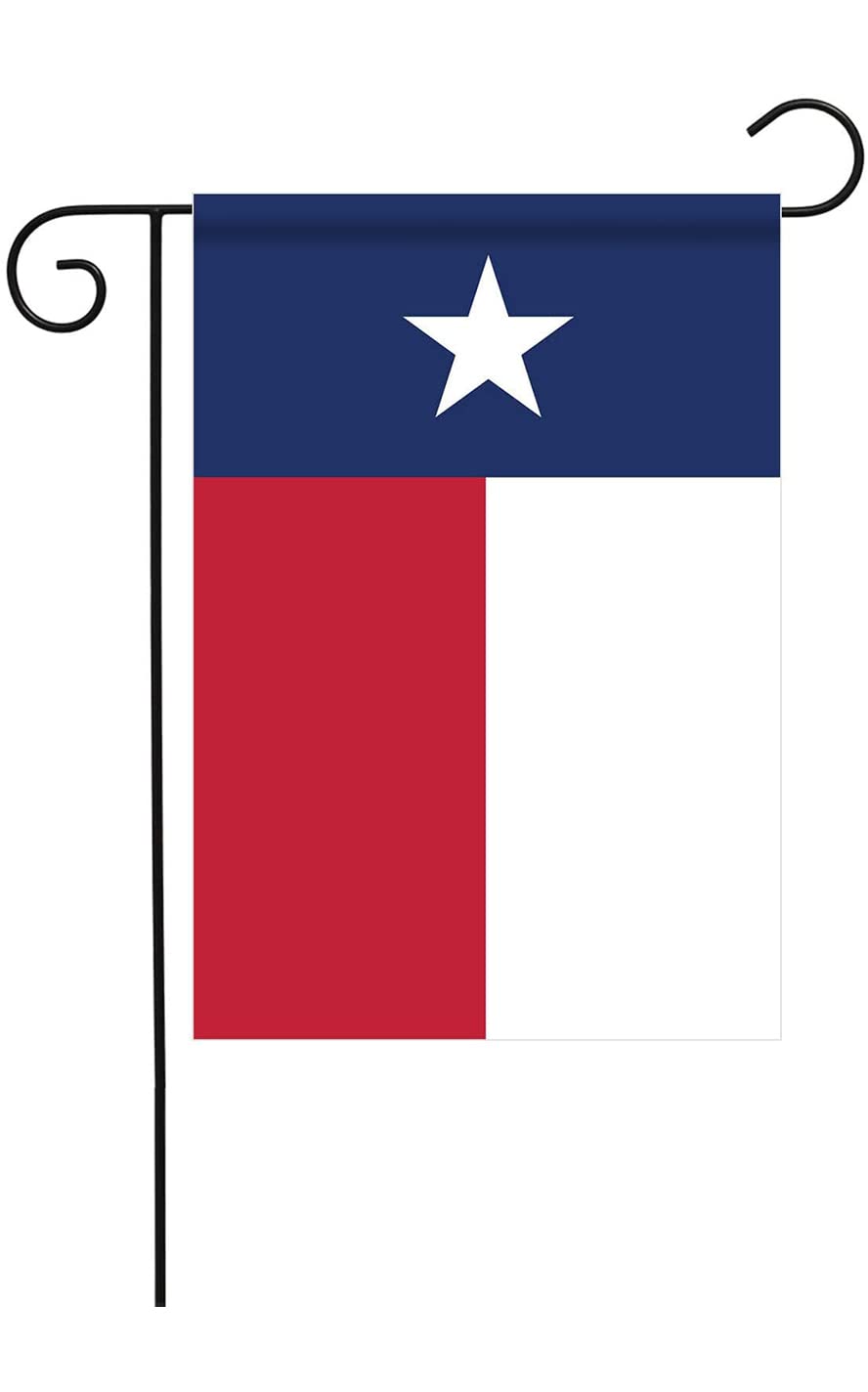 mflagperft Texas Flag Small flag front view for porch décor and pride.