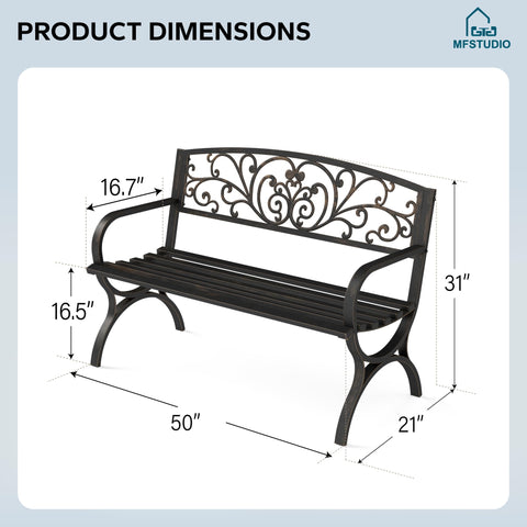 MFSTUDIO arch-leg design provides stable support for porch use.