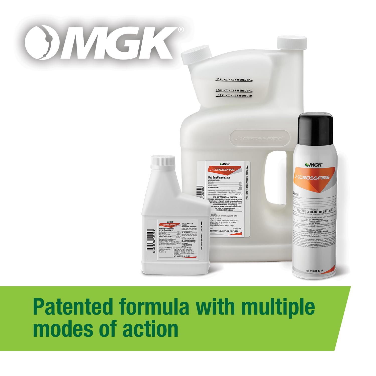 MGK Crossfire residual spray for long-lasting protection