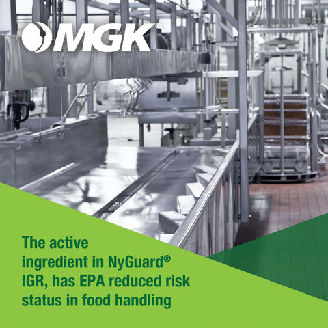 Measuring cup showing NyGuard IGR dosing for home or yard use