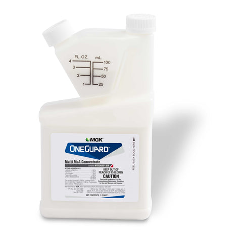 MGK OneGuard concentrate bottle ready for versatile pest control applications