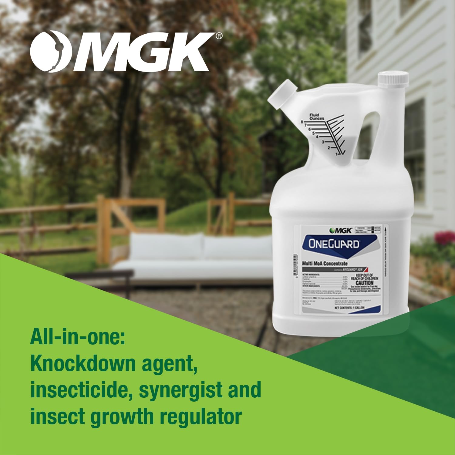 Applying MGK OneGuard in cracks and crevices to reach hidden pests