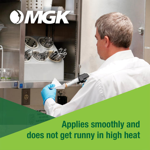 Effective roach control in food-handling and storage areas.