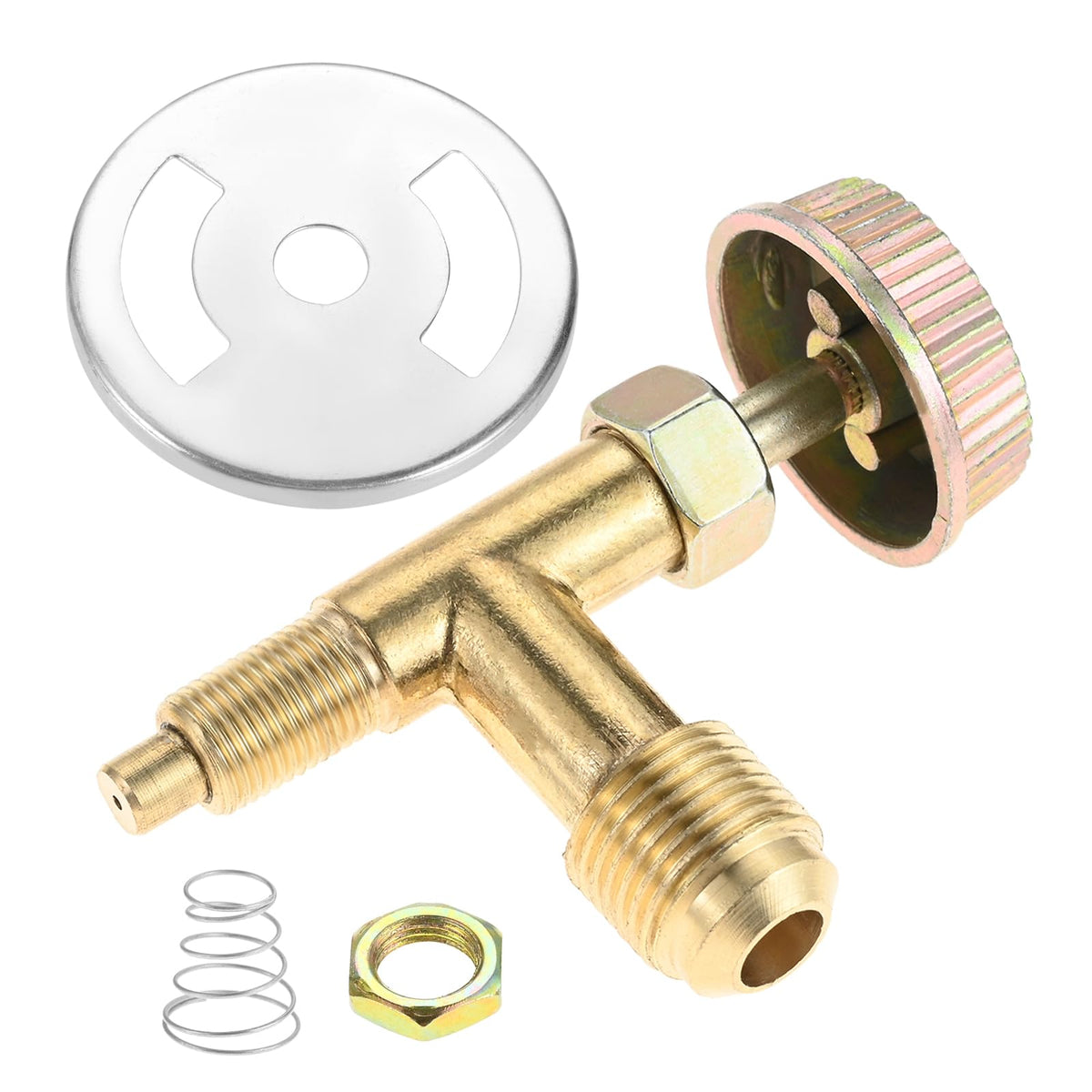 Mgoodoo 3/8-inch male flare propane valve for precise flame control during outdoor cooking